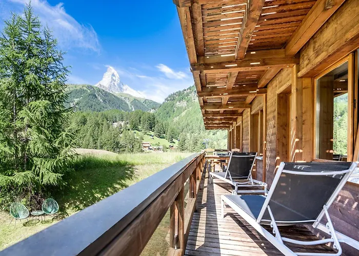 Duplex Apartment With Sauna And Garden In Zermatt